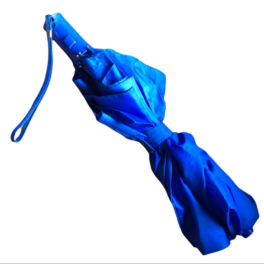 Blue Automatic Pop-up Umbrella